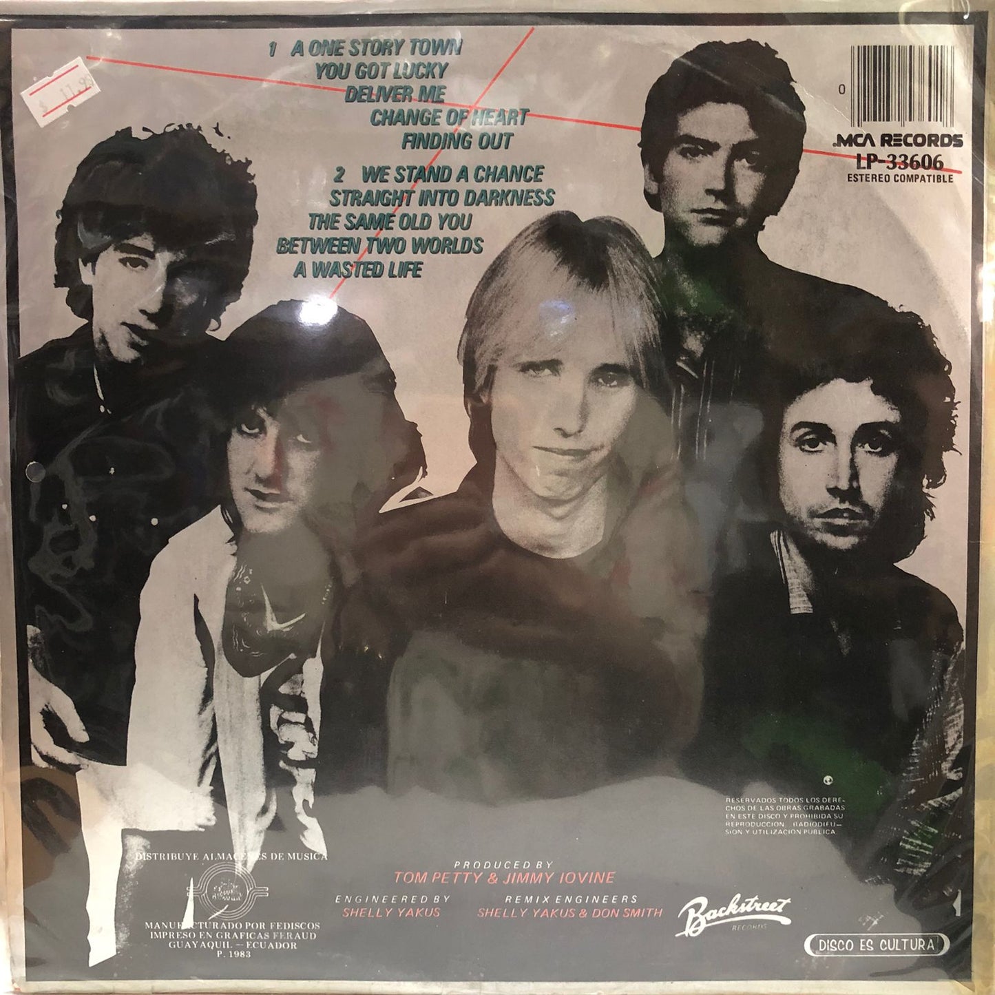 TOM PETTY AND THE HEARTBREAKERS - LONG AFTER DARK LP