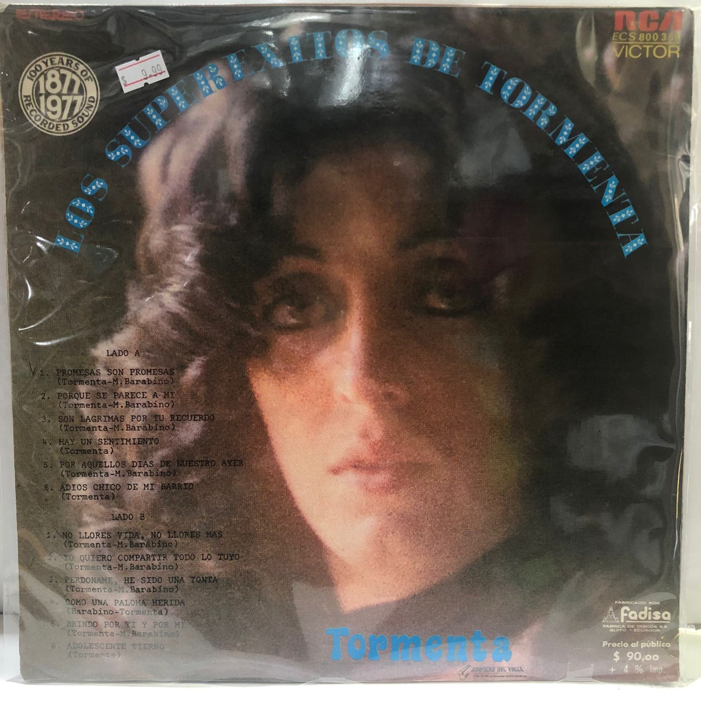 TORMENTA - LOS SUPEREXITOS DE TORMENTA LP