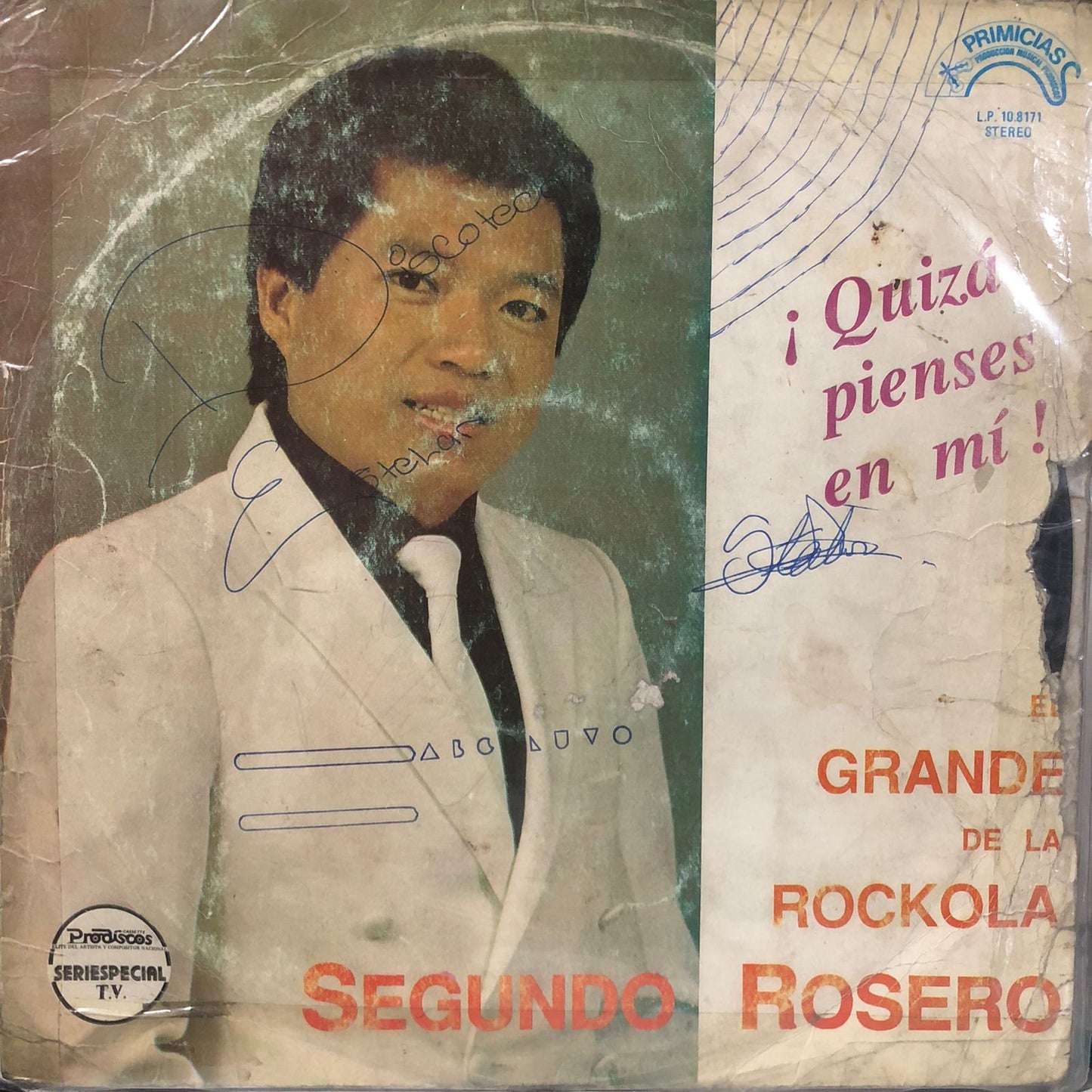 SEGUNDO ROSERO - ¡QUIZAS PIENSES EN MI! LP