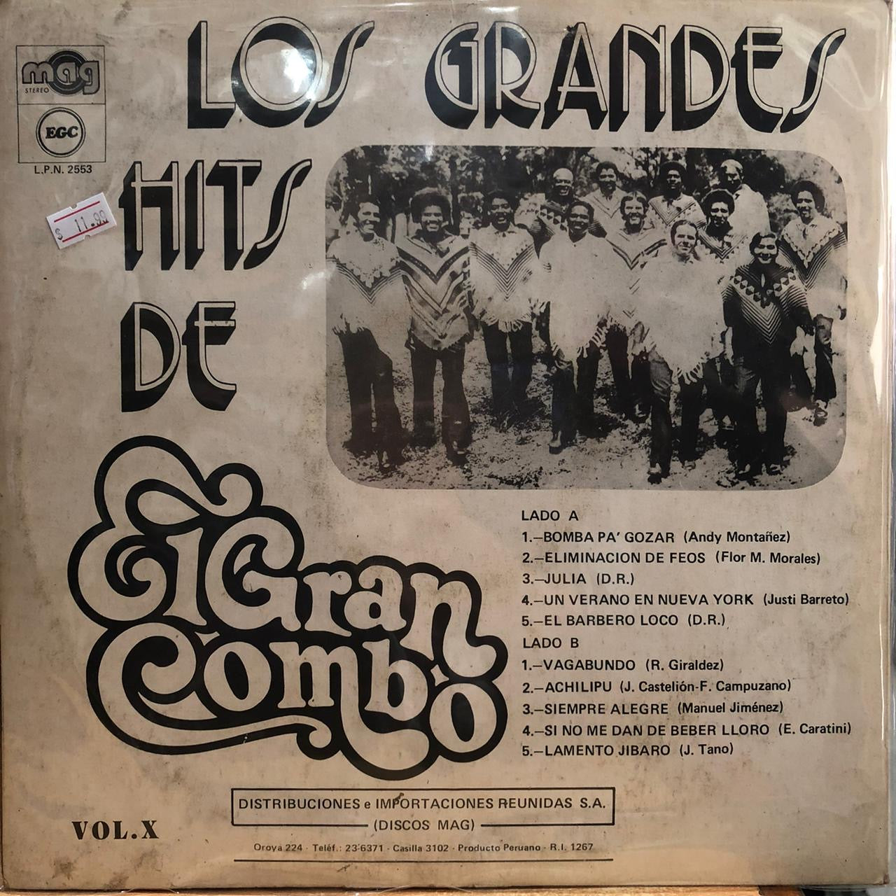 EL GRAN COMBO - LOS GRANDES HTS LP