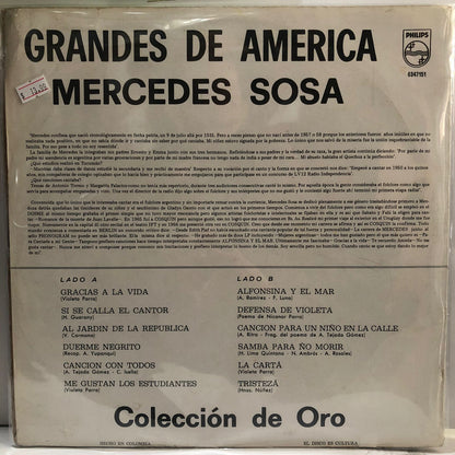 MERCEDES SOSA - GRANDES DE AMERICA LP