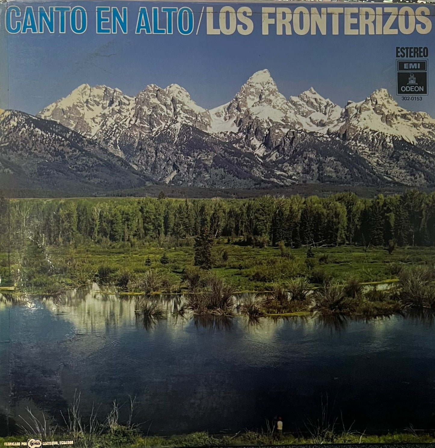 LOS FRONTERIZOS - CANTO EN ALTO LP