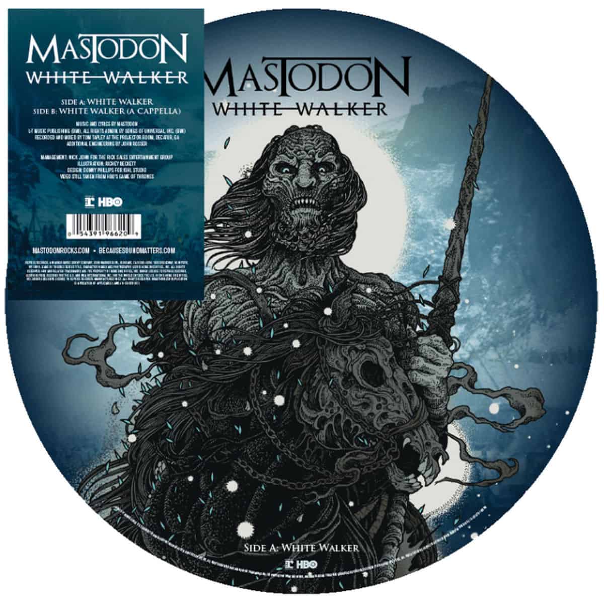 MASTODON - WHITE WALKER LP (PICTURE)