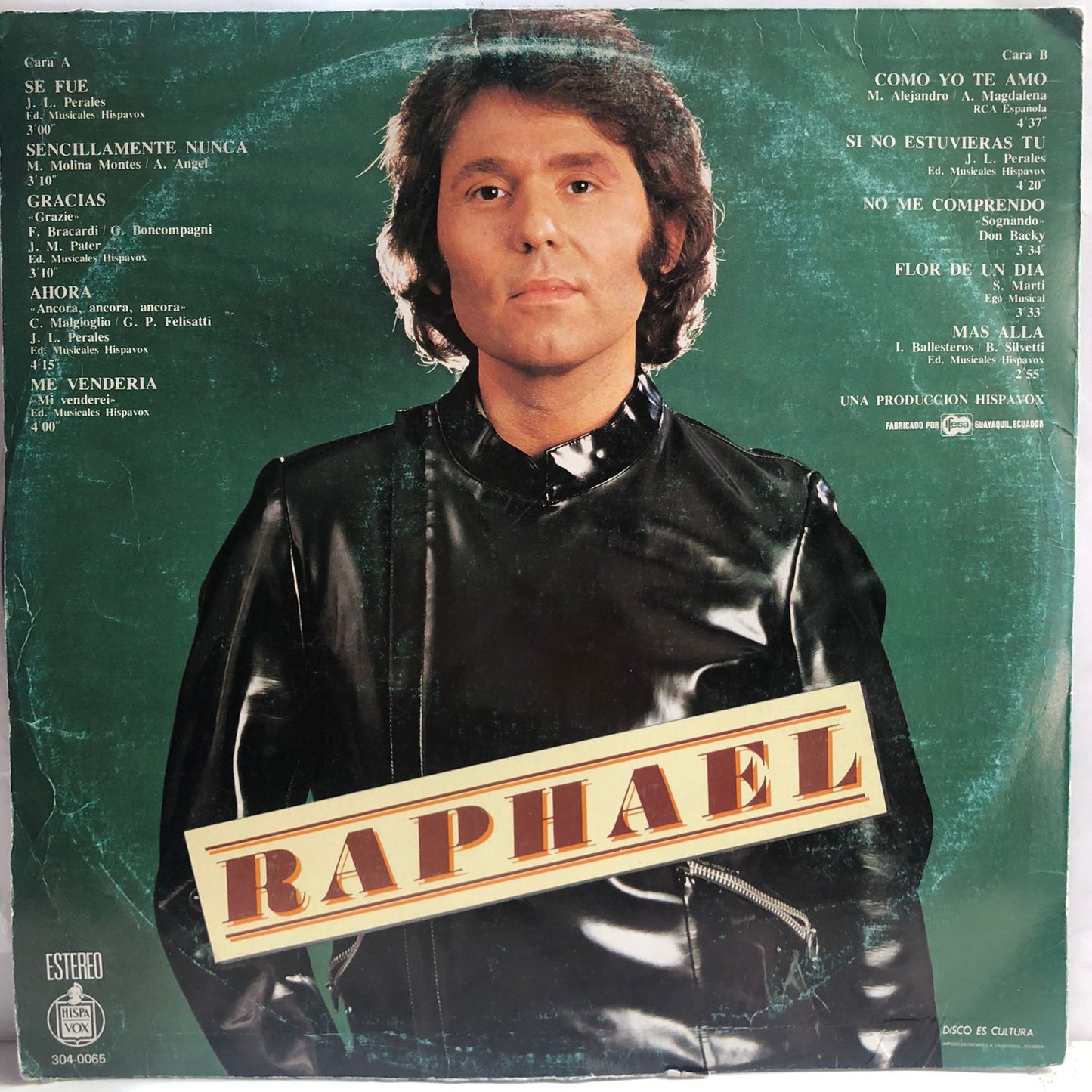 RAPHAEL - Y.... SIGO MI CAMINO LP