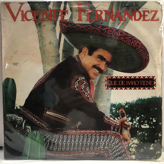 VICENTE FERNANDEZ - QUE DE RARO TIENE LP