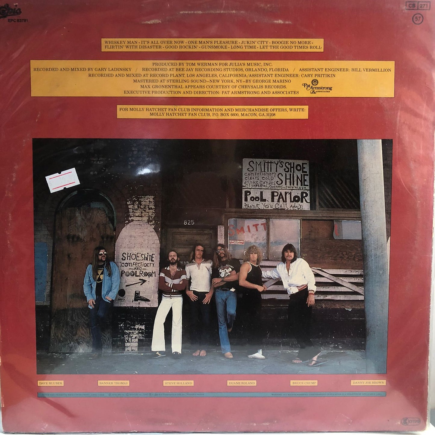 MOLLY HATCHET - FLIRTIN WITH DISASTER LP