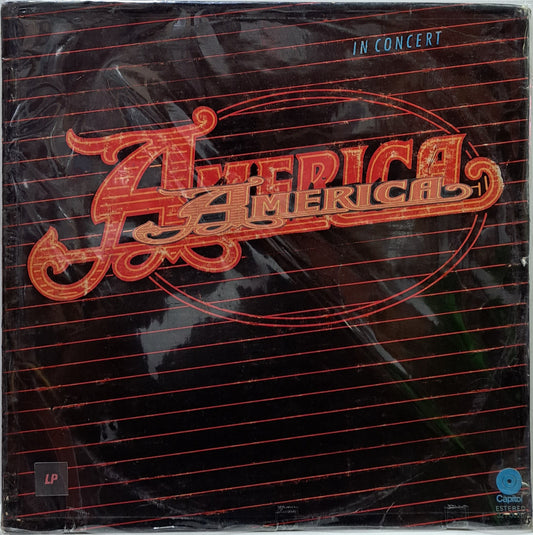 AMERICA - IN CONCERT  LP