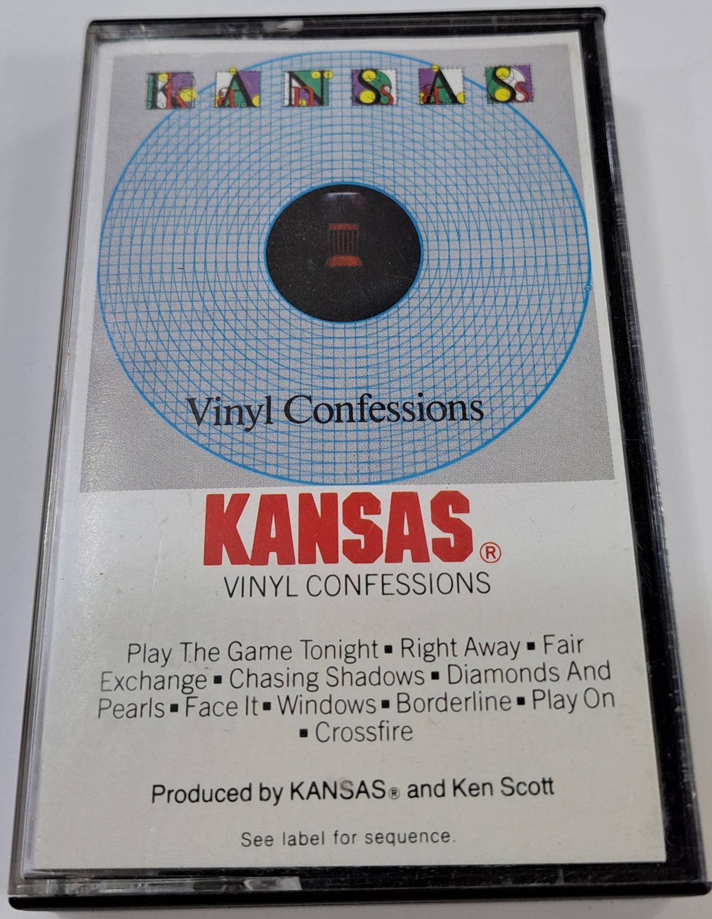 KANSAS - VINYL CONFESSIONS CASSETTE