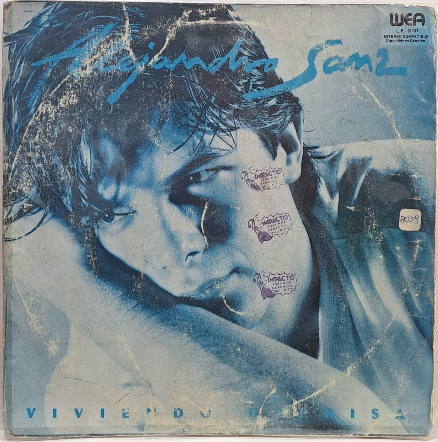 ALEJANDRO SANZ - VIVIENDO DE PRISA LP