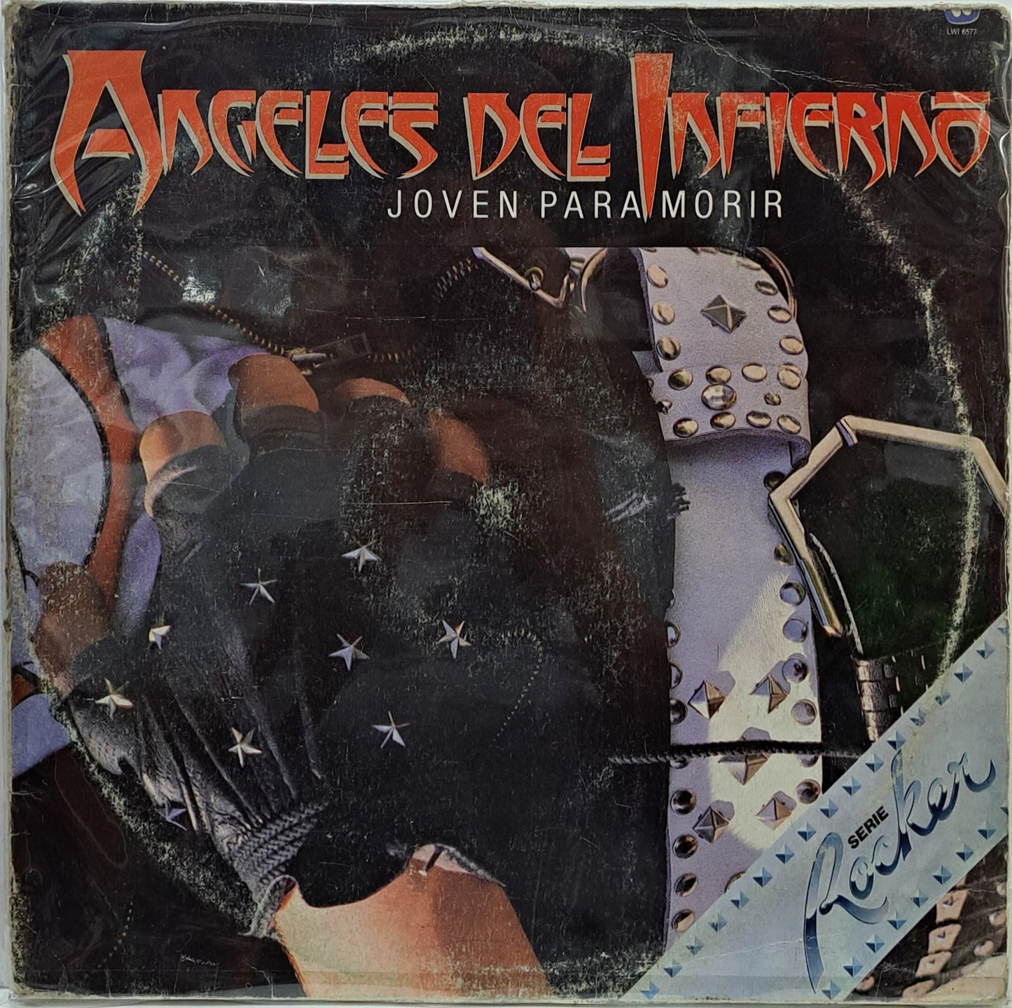 ANGELES DEL INFIERNO - JOVEN PARA MORIR LP (DE EPOCA)