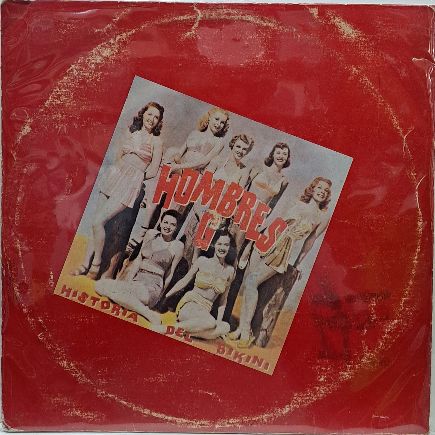 HOMBRES G - HISTORIA DEL BIKINI LP