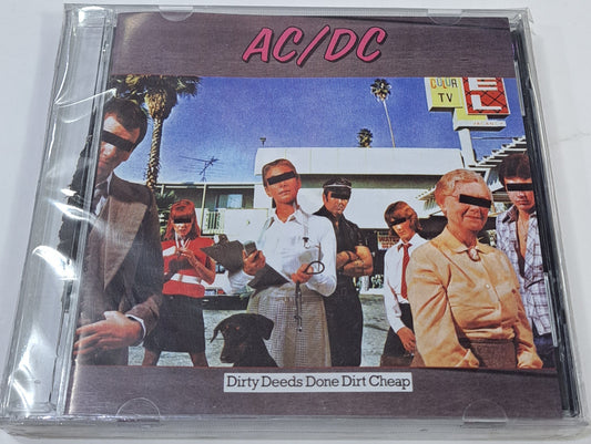 AC/DC - DIRTY DEEDS DONE DIRT CHEAP CD