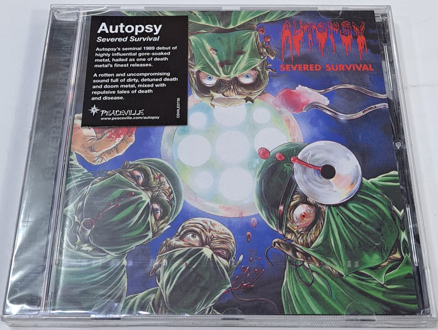 AUTOPSY - SEVERED SURVIVAL CD