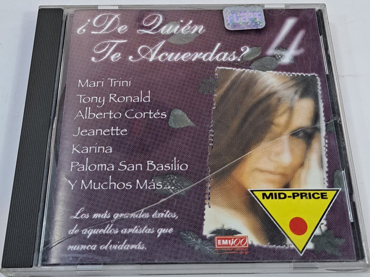 DE QUIEN TE ACUERDAS 4 - VARIOS INTERPRETES CD