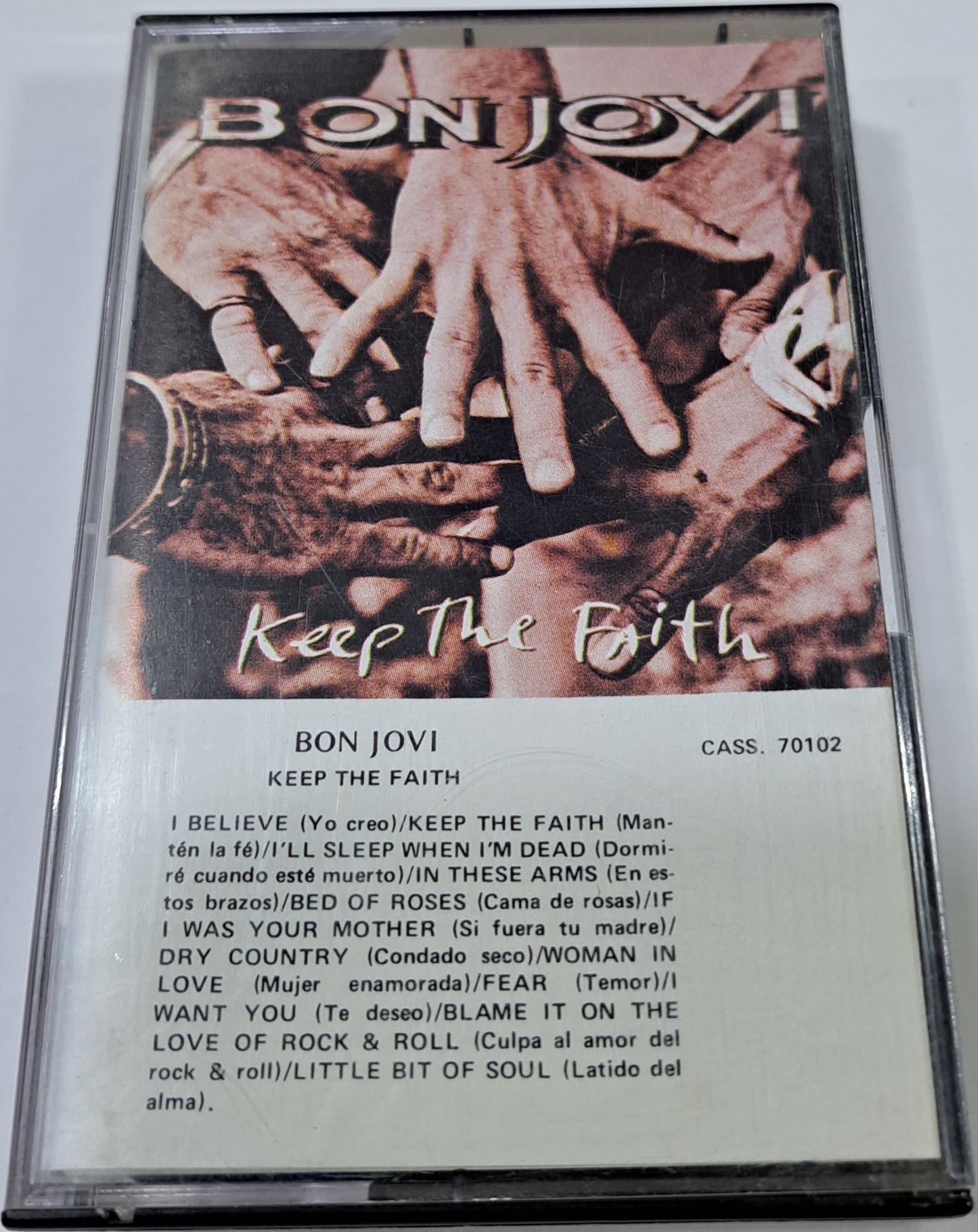 BON JOVI - KEEP THE FAITH CASSETTE