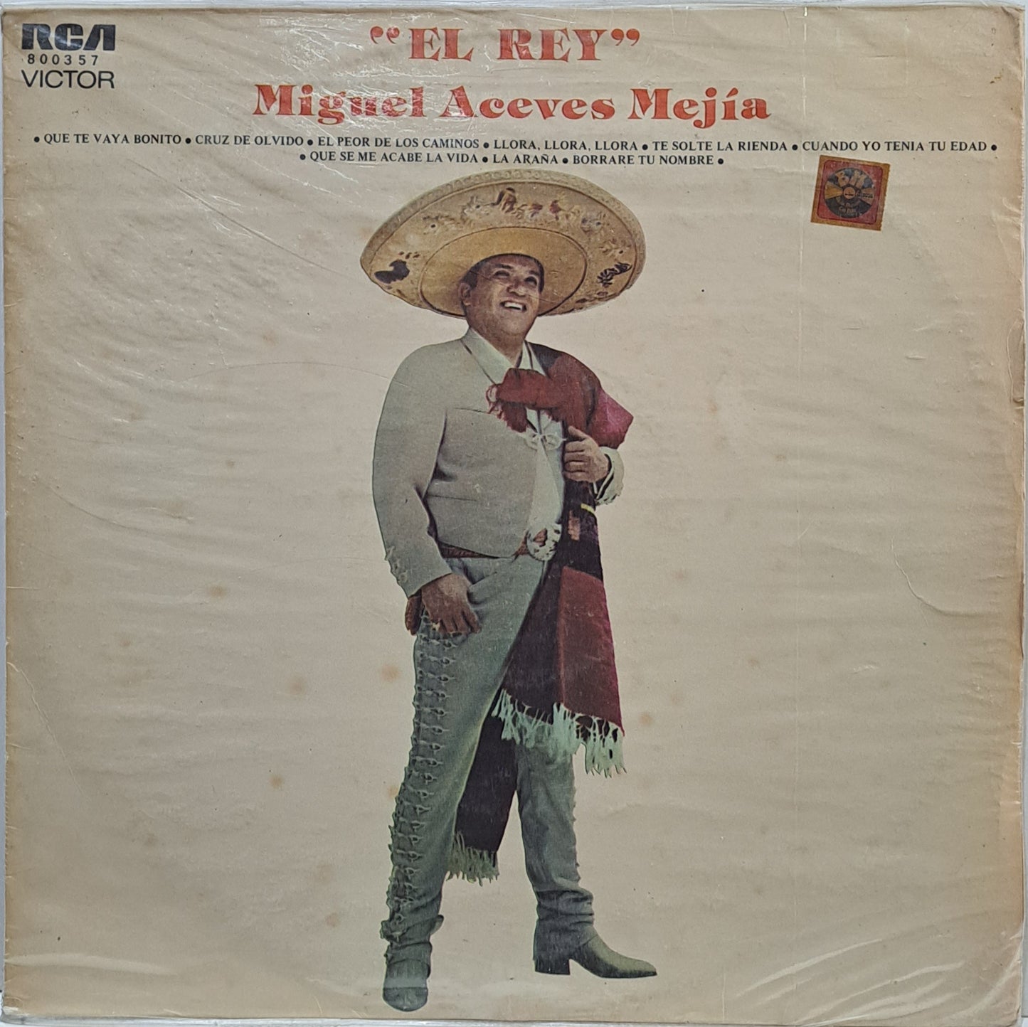 MIGUEL ACEVES MEJIA - EL REY LP