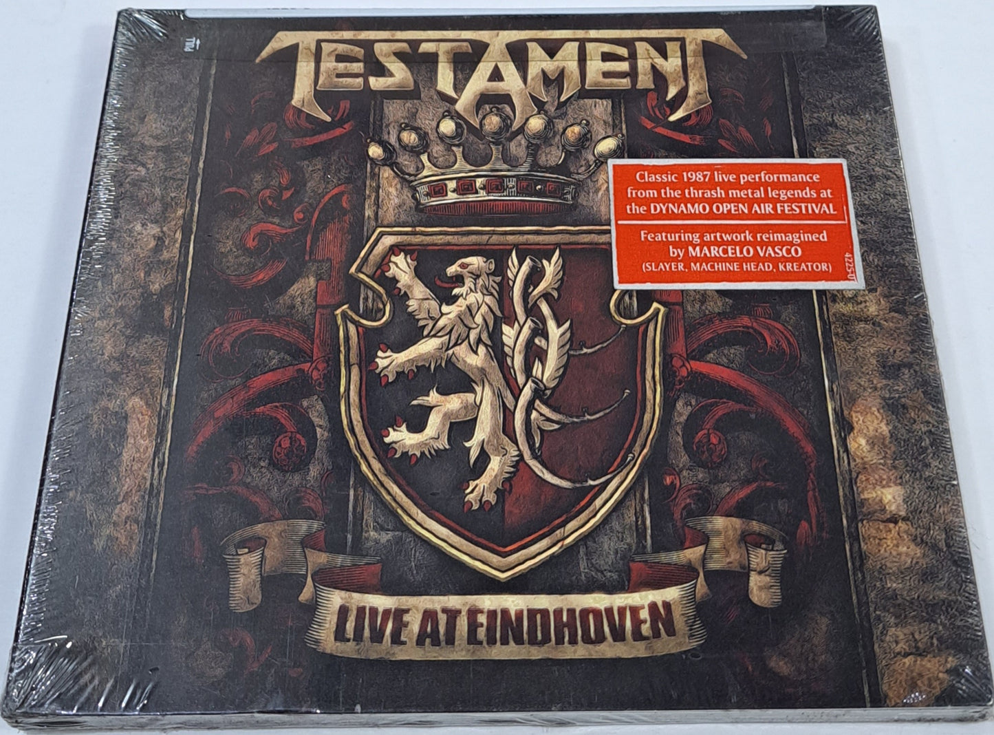 TESTAMENT - LIVE AT EINDHOVEN CD