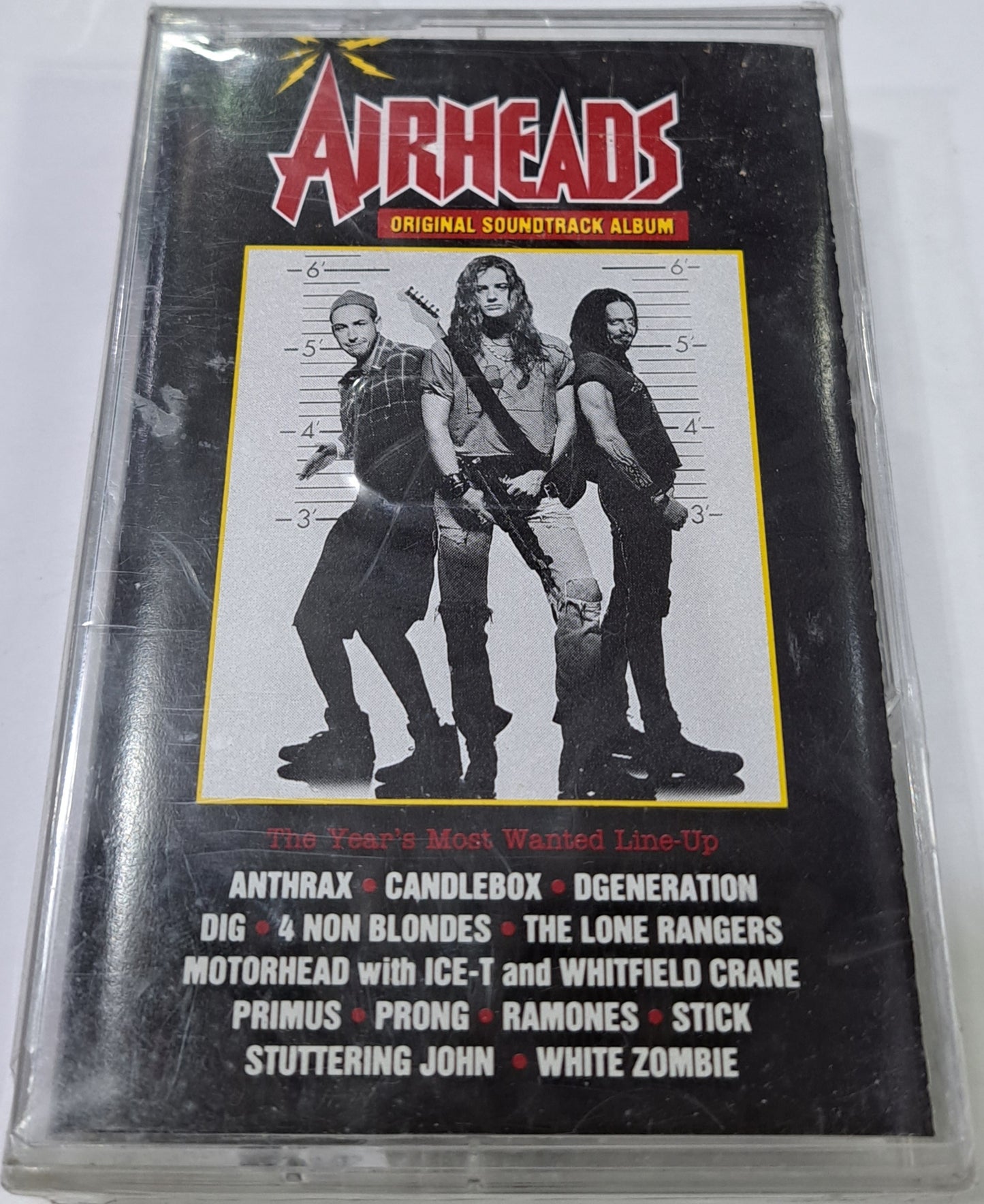 AIRHEADS - ORIGINAL SOUDNTRACK ALBUM CASSETTE