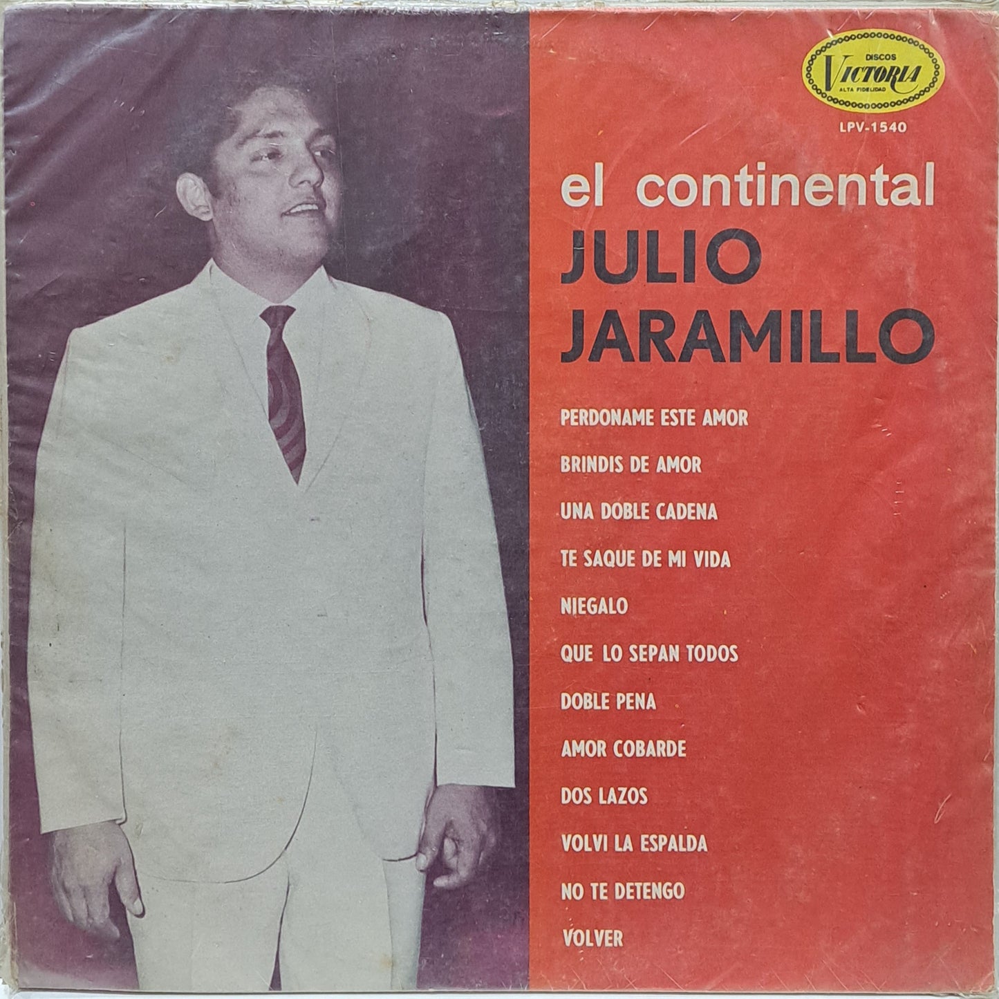 JULIO JARAMILLO - EL CONTINENTAL LP