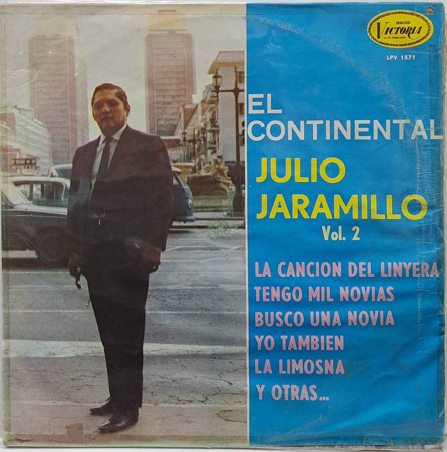 JULIO JARAMILLO - EL CONTINENTAL VOL.2 LP