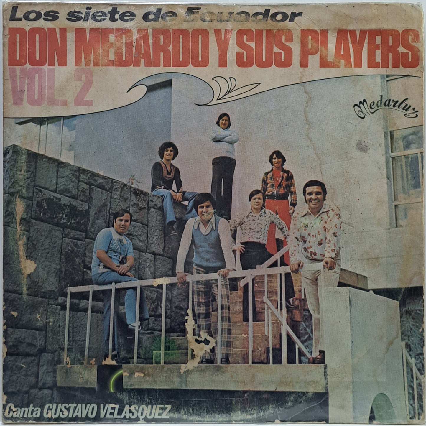 DON MEDARDO Y SUS PLAYERS - LOS SIETE DE ECUADOR LP