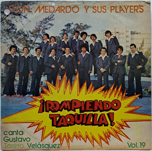 DON MEDARDO Y SUS PLAYERS - ROMPIENDO TAQUILLA  LP