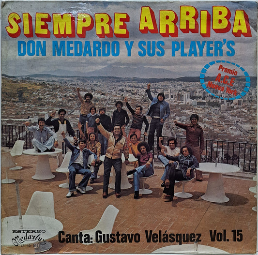 DON MEDARDO Y SUS PLAYERS - SIEMPRE ARRIBA  LP