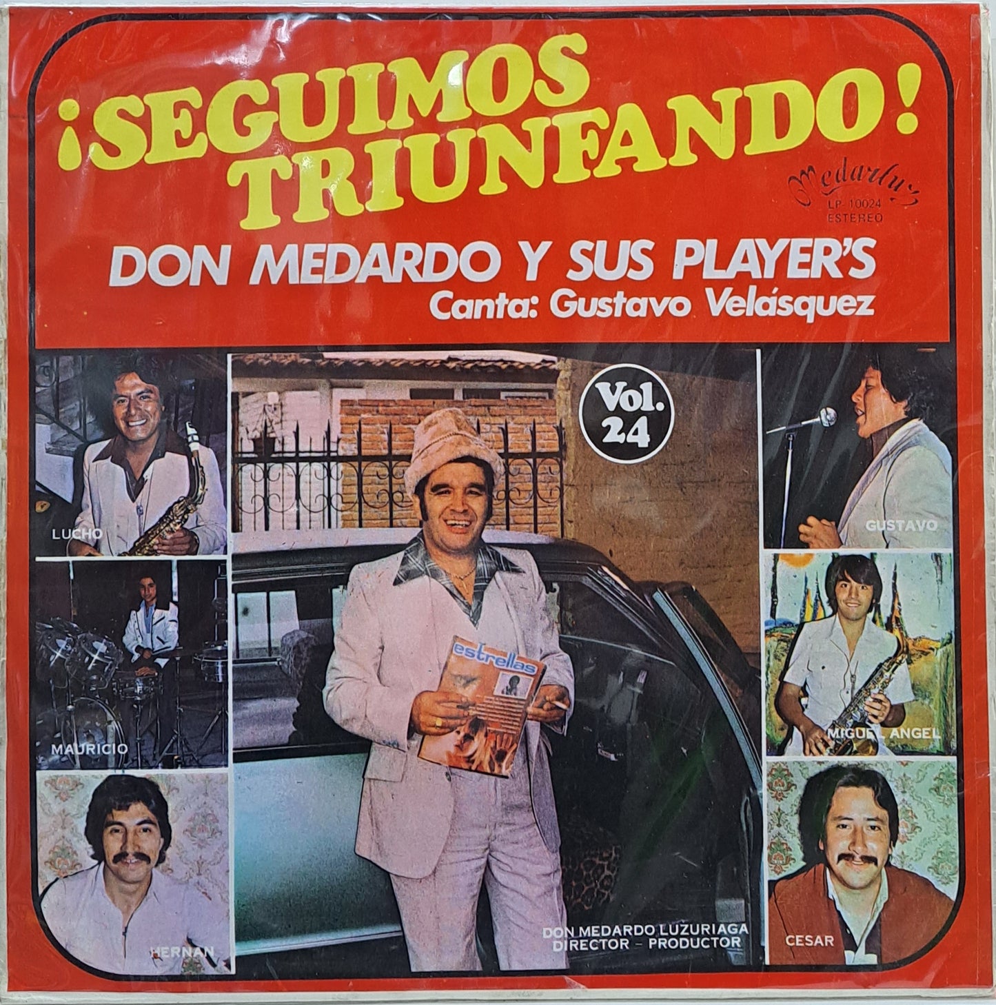 DON MEDARDO Y SUS PLAYERS - SEGUIMOS TRIUNFANDO VOL.24 LP