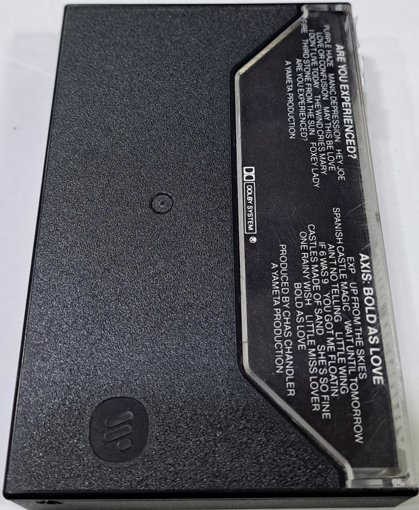 JIMI HENDRIX - ARE YOU EXPERIENCED AXIS BOLD AS LOVE CASSETTE