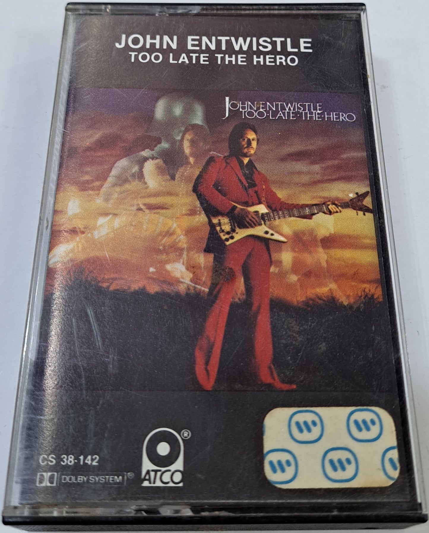 JOHN ENTWISTLE - TOO LATE THE HERO CASSETTE