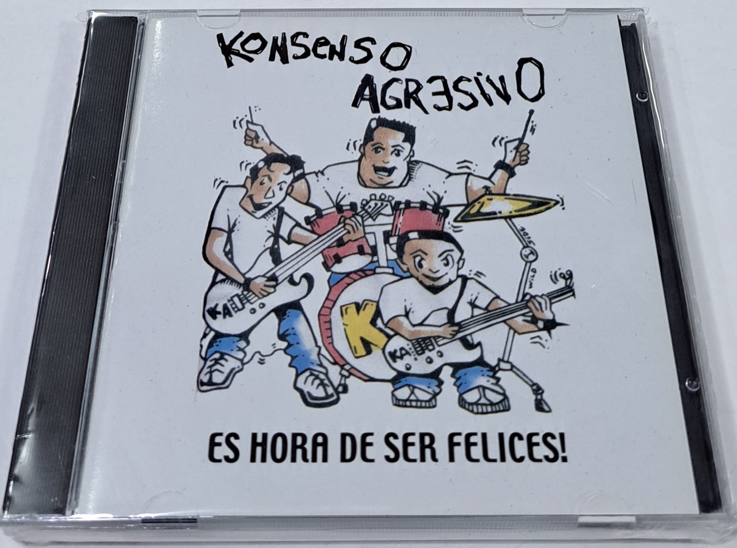 KONSENSO AGRESIVO - ES HORA DE SER FELICES CD