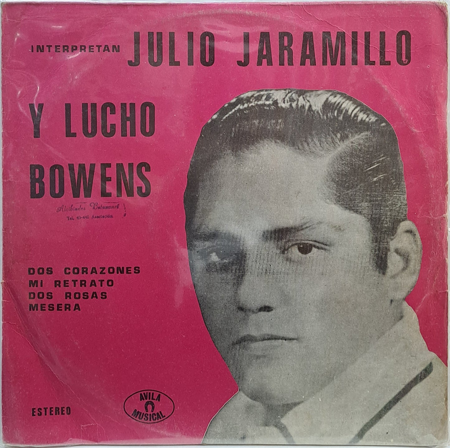 JULIO JARAMILLO Y LUCHO BOWENS - INTERPRETAN  LP