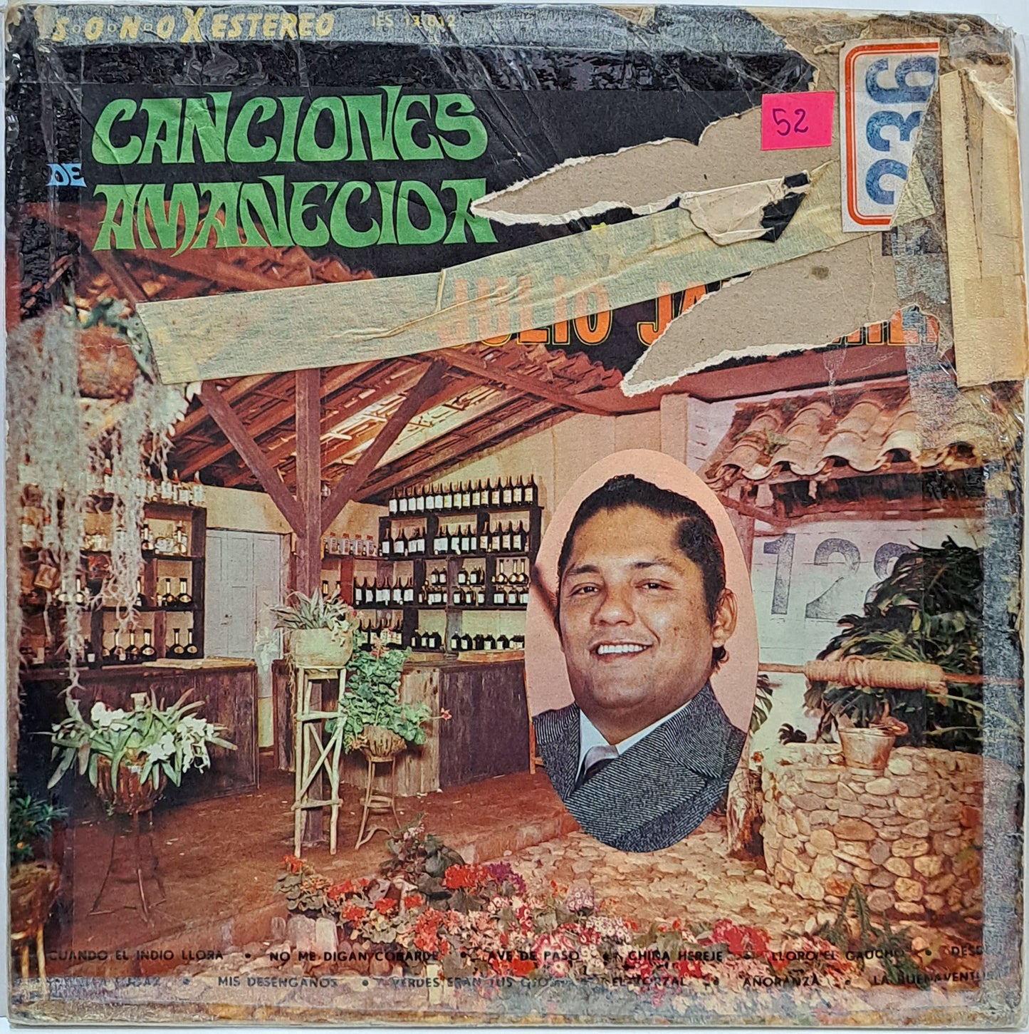 JULIO JARAMILLO - CANCIONES DE AMANECIDA  LP