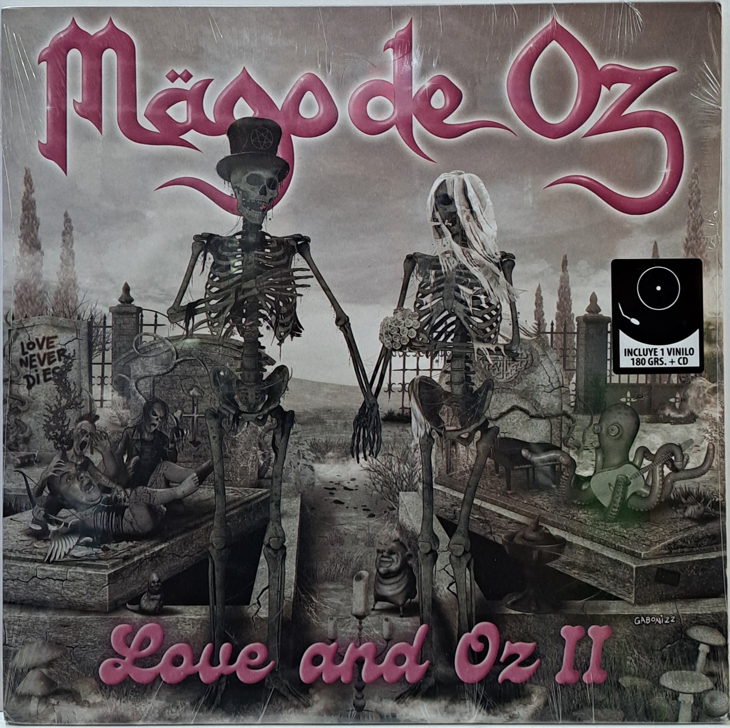 MAGO DE OZ - LOVE AND OZ II LP + CD