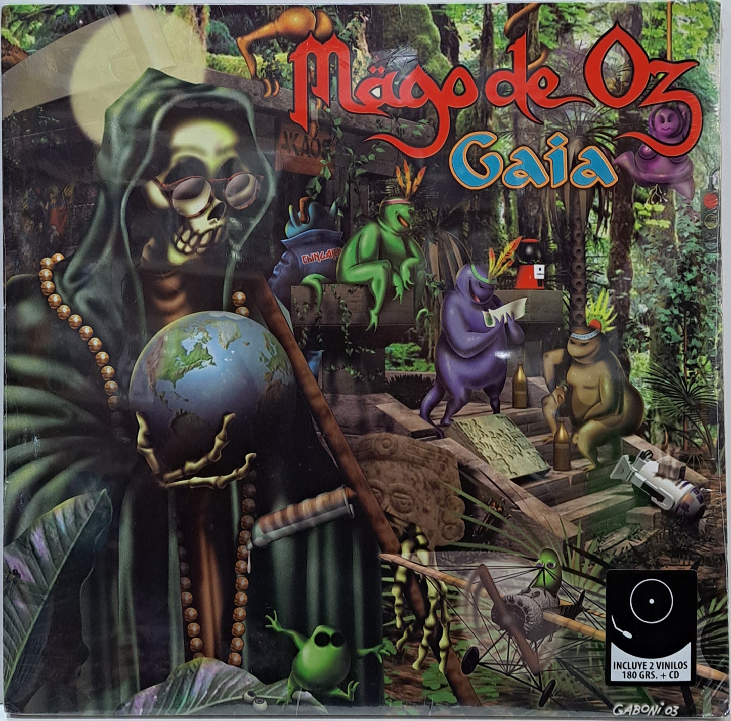 MAGO DE OZ - GAIA 2 LPS + CD