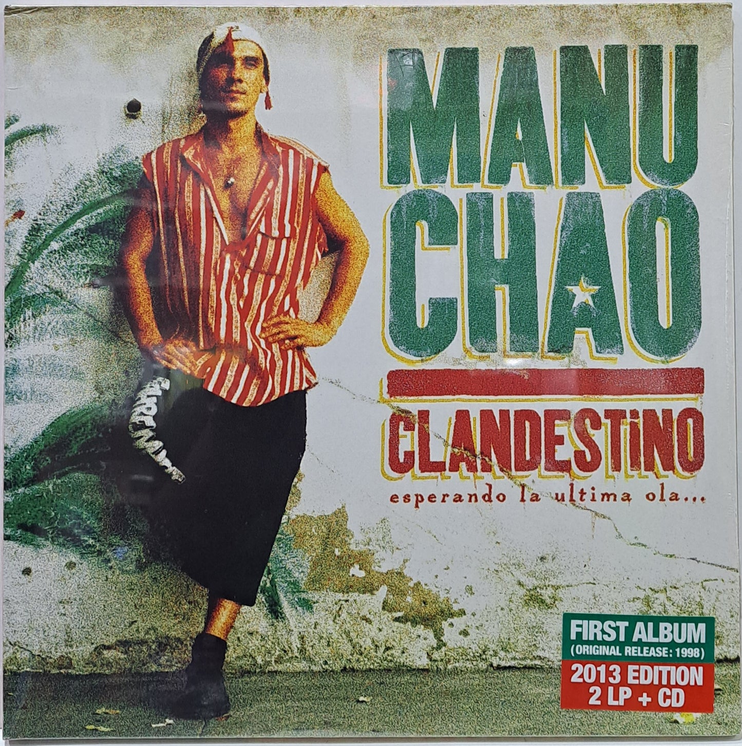 MANU CHAO - CLANDESTINO 2LPS +CD