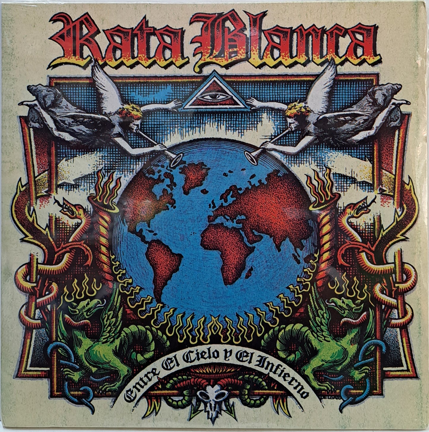 RATA BLANCA - ENTRE EL CIELO Y EL INFIERNO 2LPS