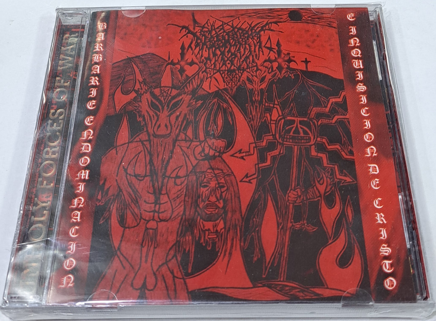 SPLIT - UNHOLY FORCES OF WAR CD