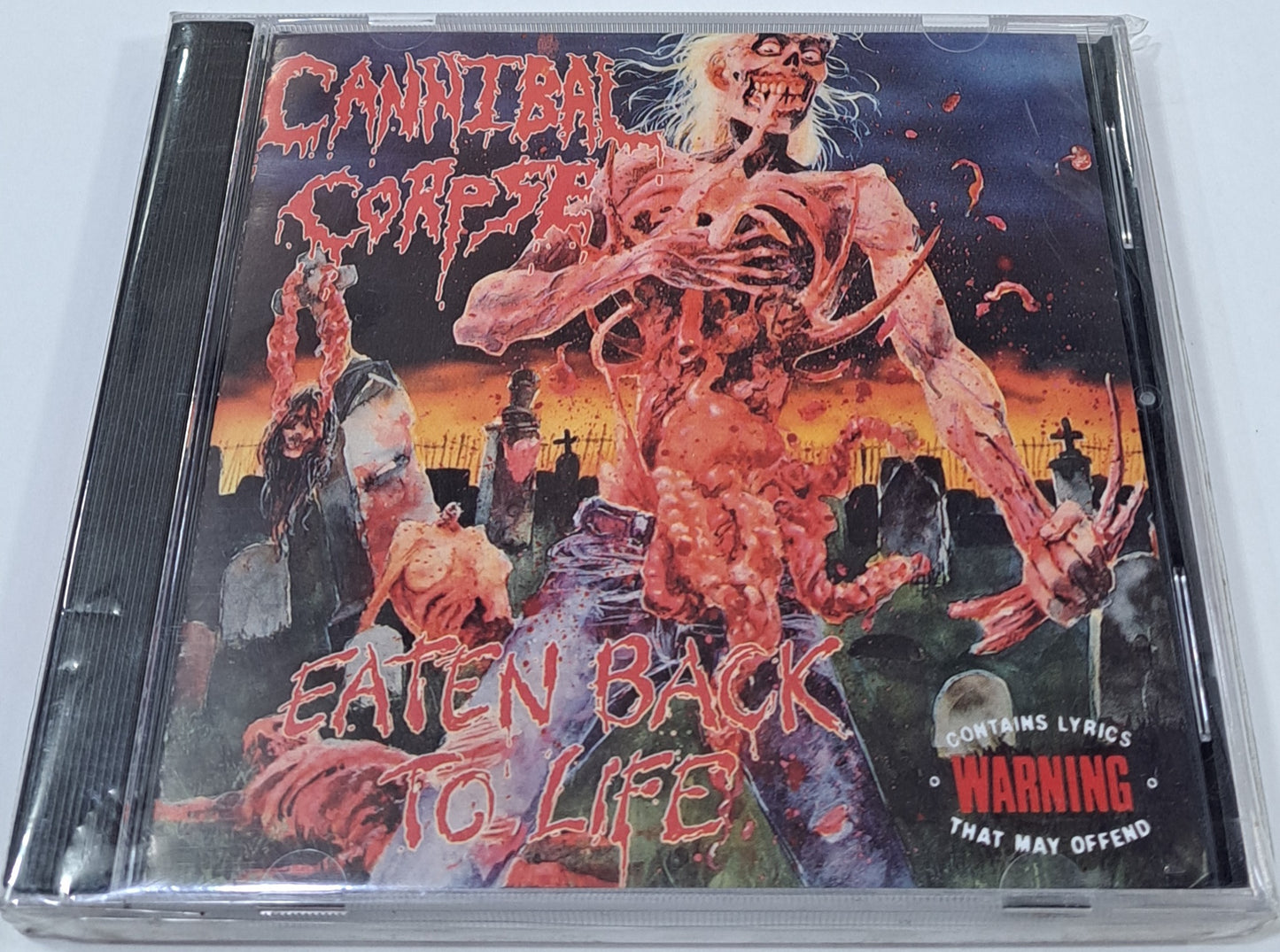 CANNIBAL CORPSE - EATEN BACK TO LIFE CD