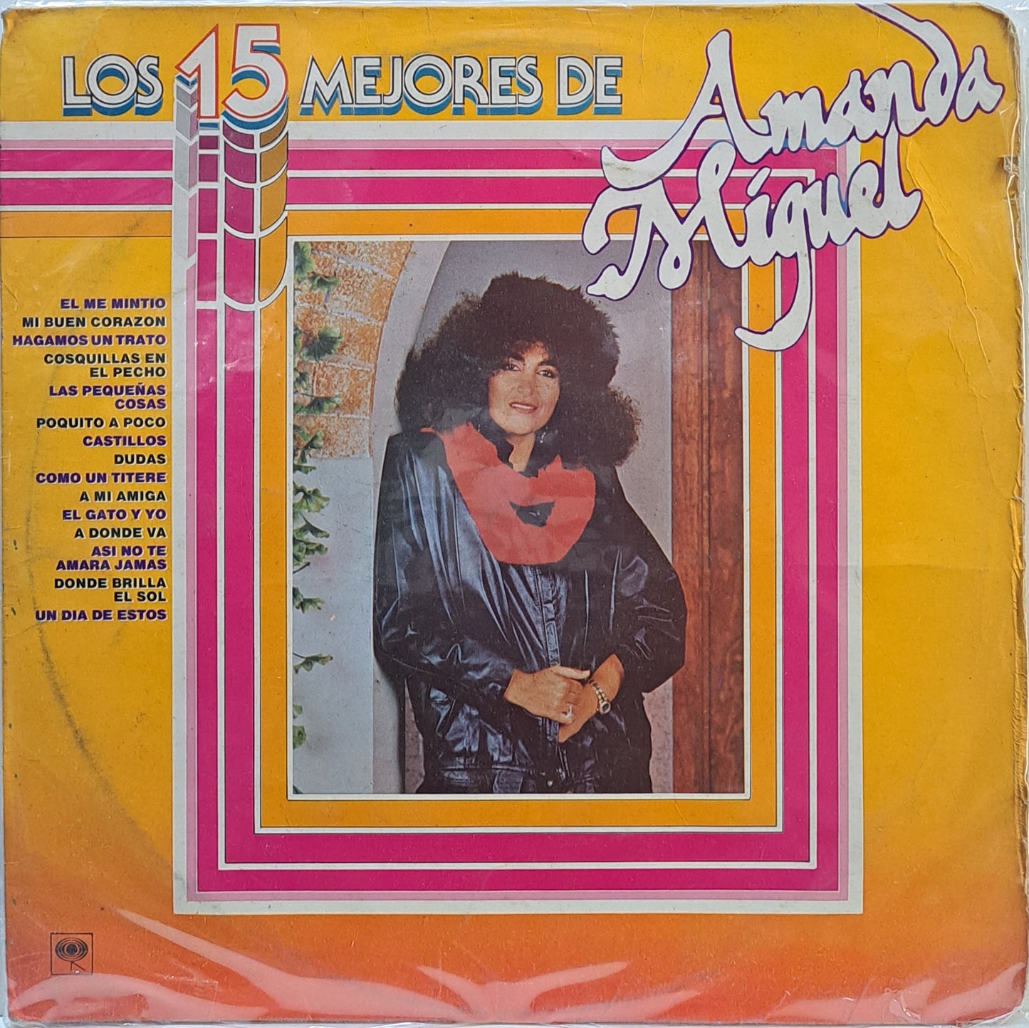 AMANDA MIGUEL - LOS 15 MEJORES DE LP