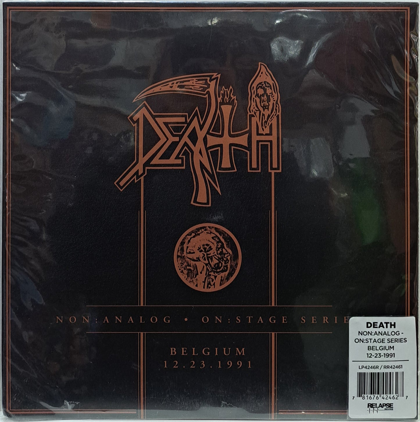 DEATH - NON: ANALOG ON STAGE SERIES BELGIUM 12.23.1991 LP