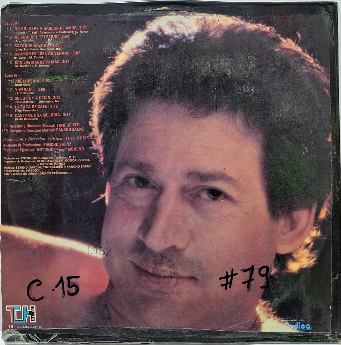 CHUCHO AVELLANET - YO SIENTO ...YO CANTO LP