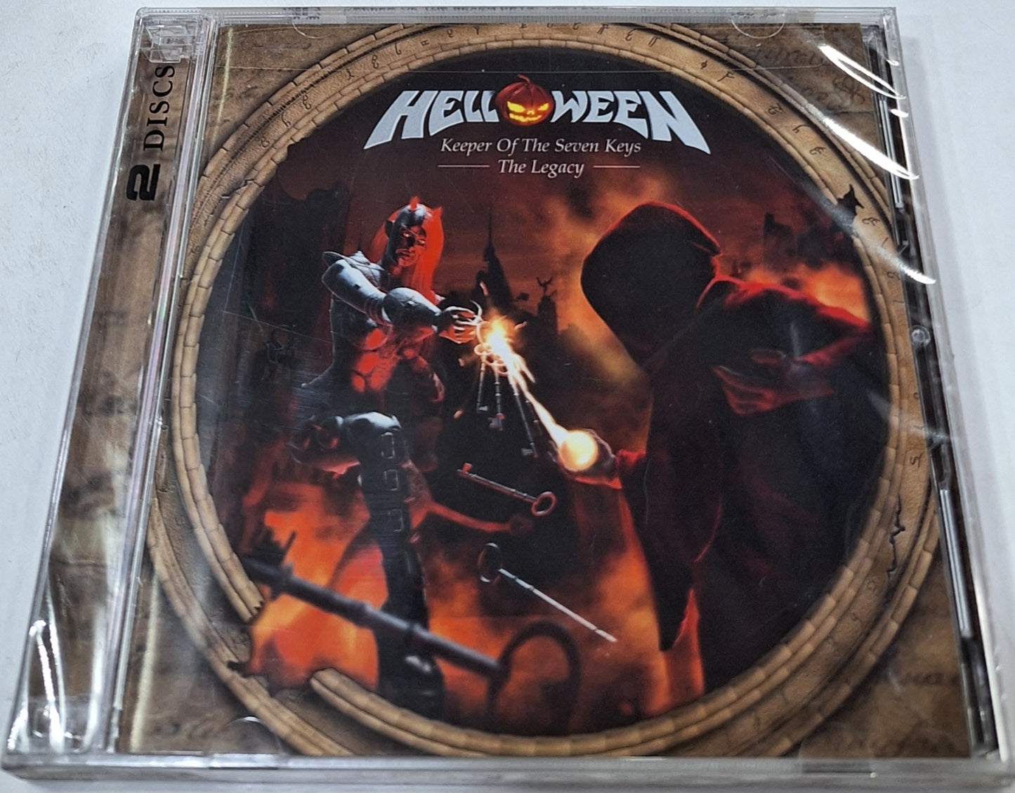 HELLOWEEN - KEEPER OF THE SEVEN KEYS/THE LEGACY 2 CDS