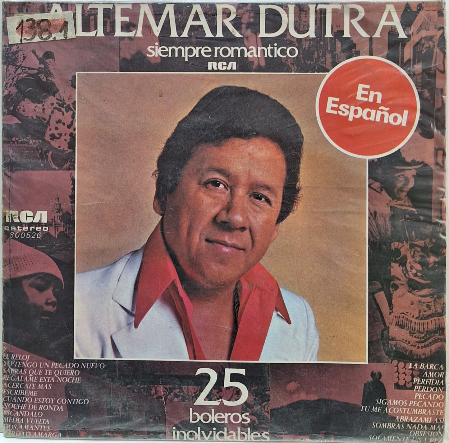 ALTEMAR DUTRA - 25 BOLEROS INOLVIDABLES LP