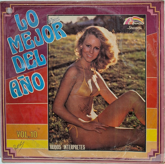 LO MEJOR DEL AÑO VOL 10 LP