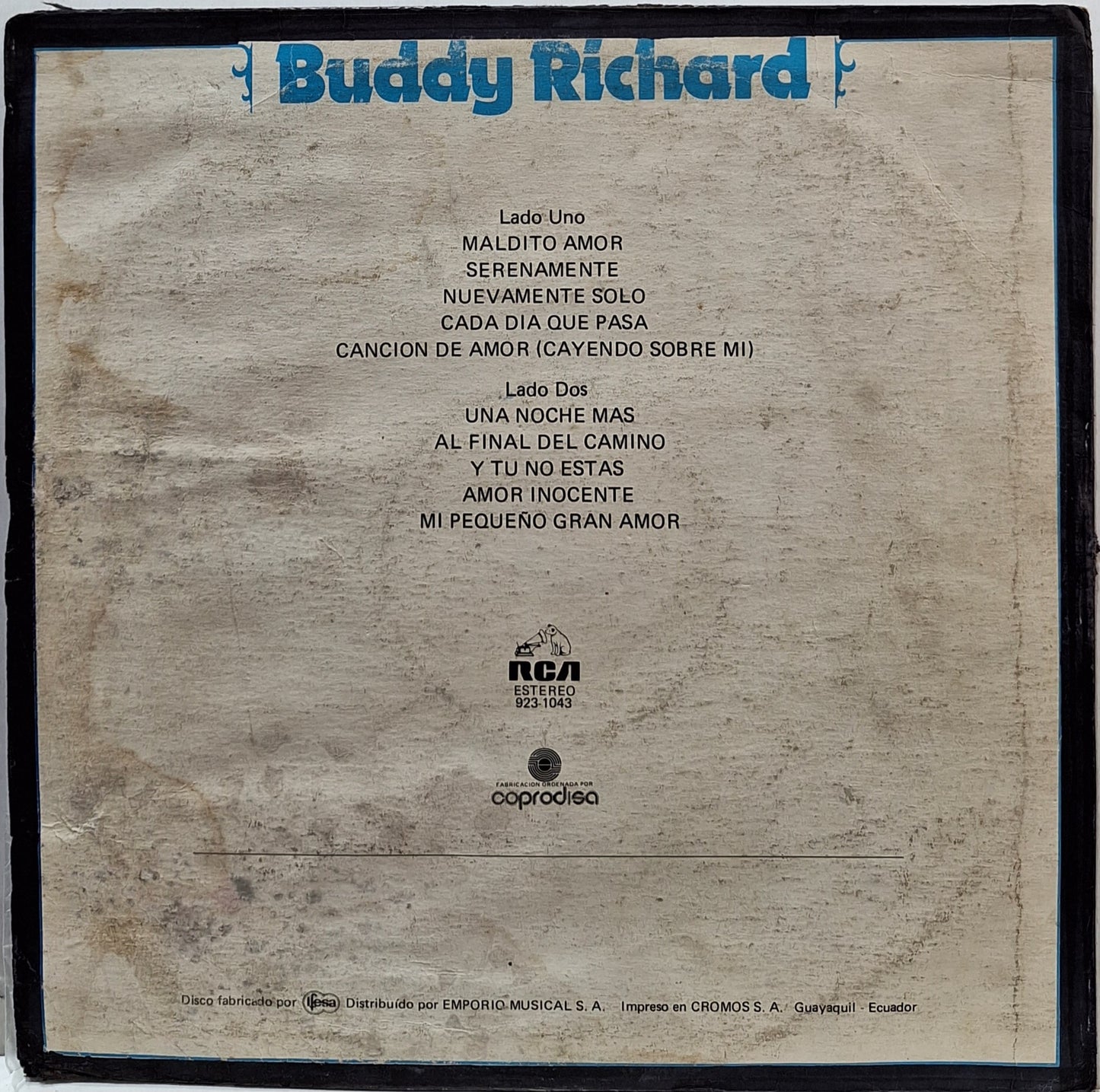 BUDDY RICHARD - BUDDY RICHARD LP