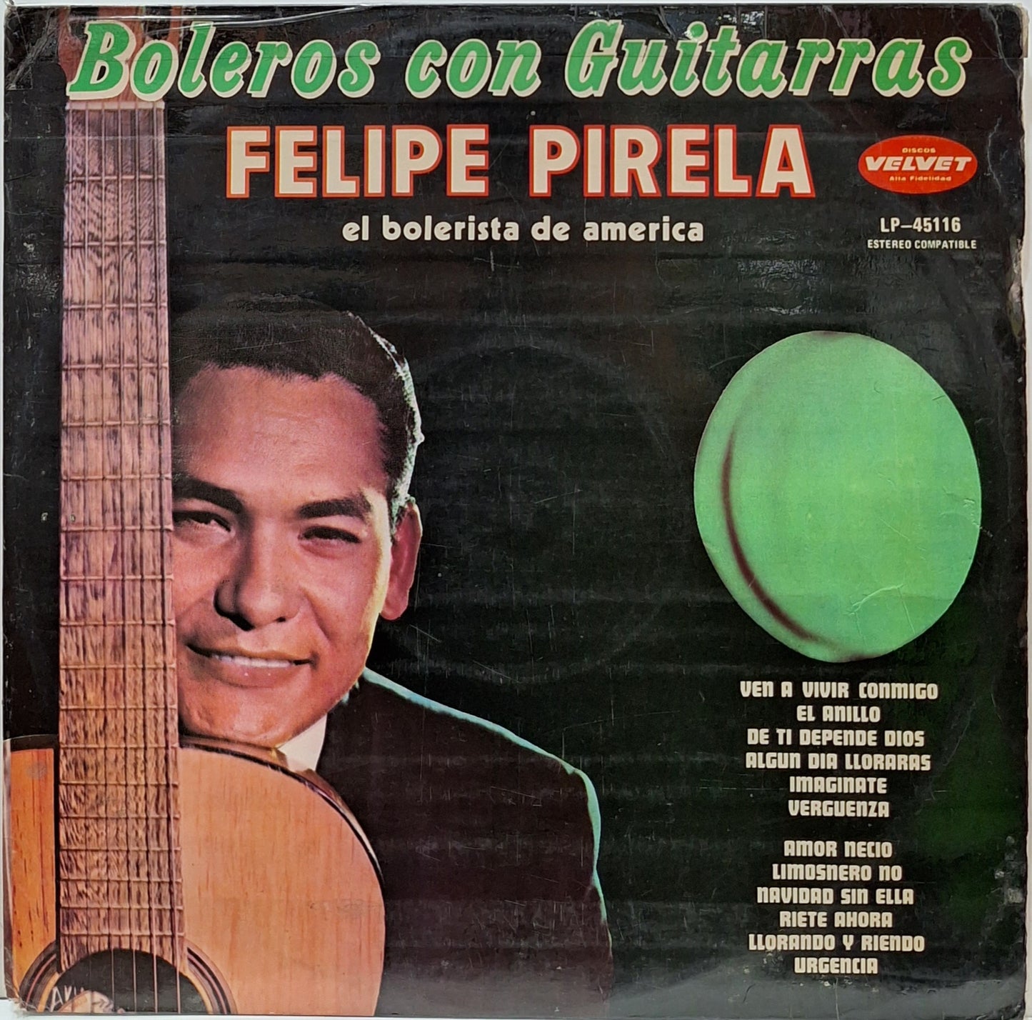 FELIPE PIRELA - BOLEROS CON GUITARRAS LP