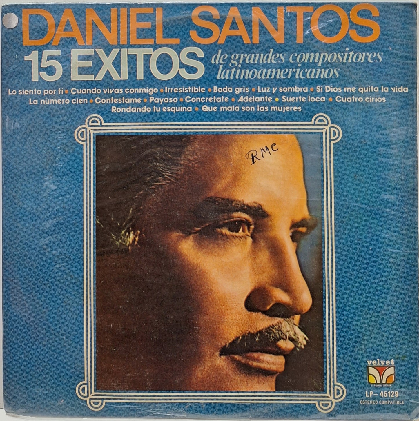 DANIEL SANTOS - 15 EXITOS LP
