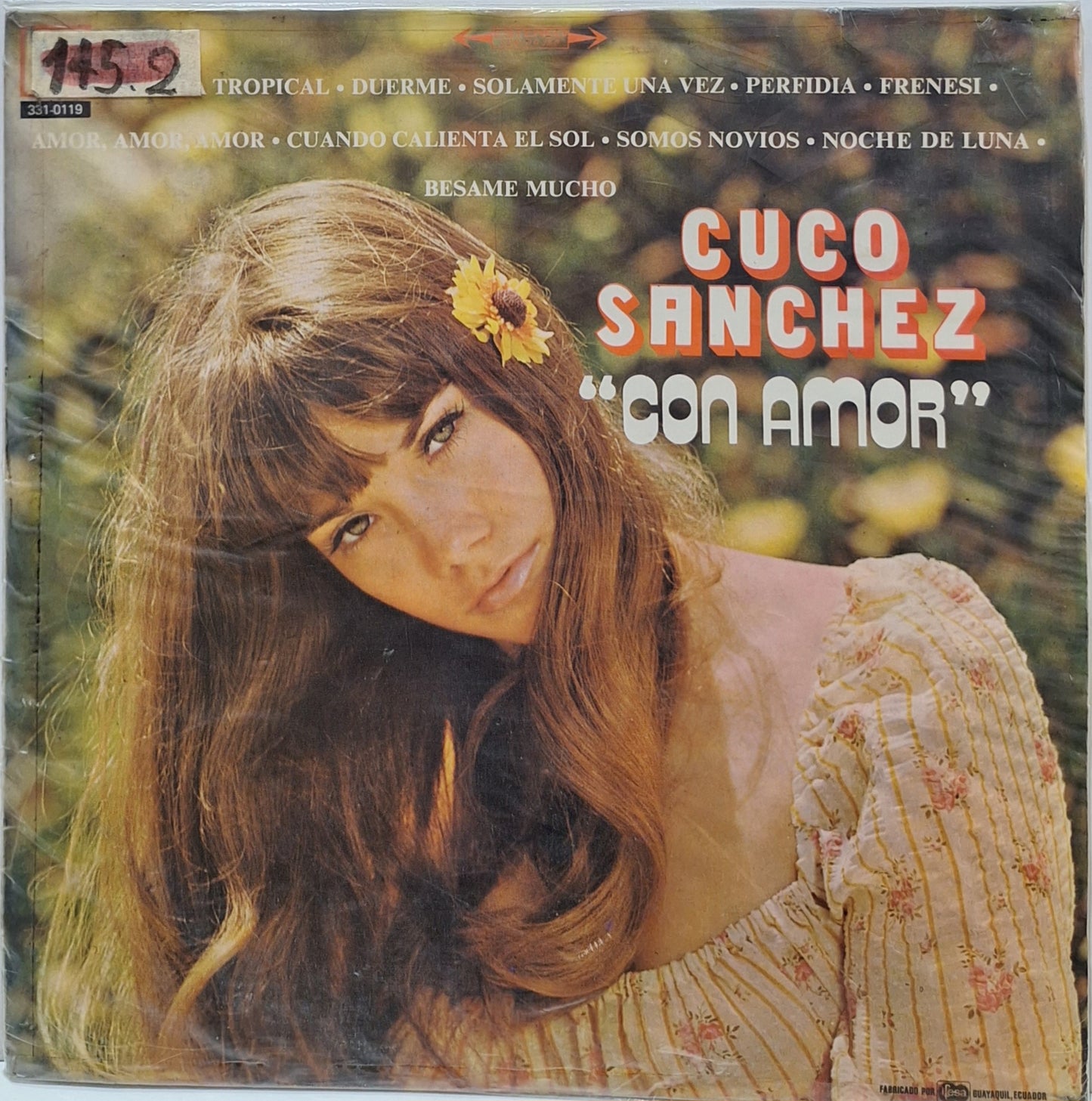 CUCO SANCHEZ - CON AMOR LP