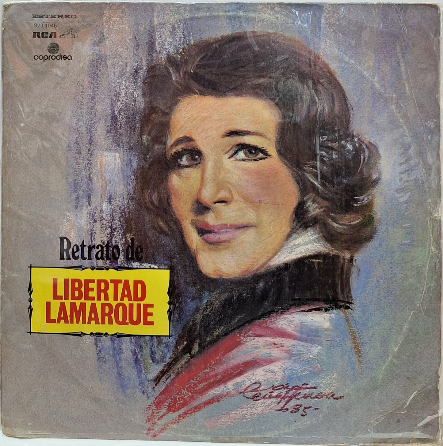 LIBERTAD LAMARQUE - RETRATO DE LP